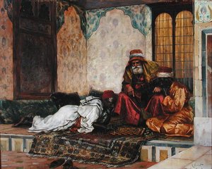 Het schaakspel door Rudolphe Ernst